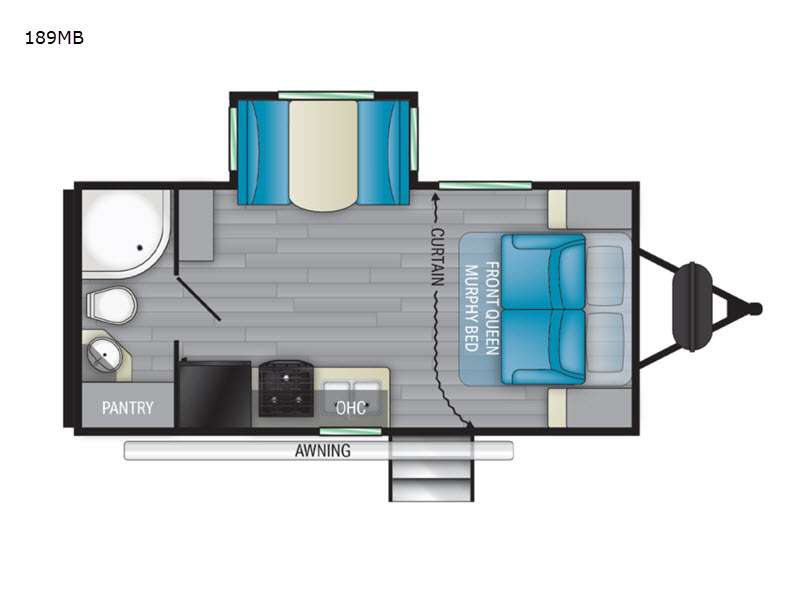 RVs with a Rear Bath